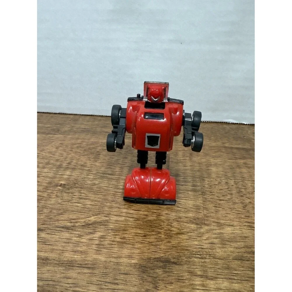 Transformers Mini-Car Red Bumblebee Figure Takara Vintage 1983
